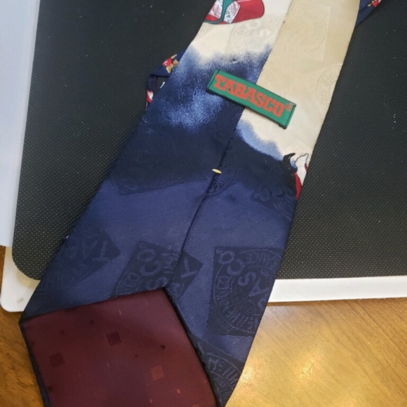 Christmas Tobasco  Tie.   HANG - Picture 2 of 3